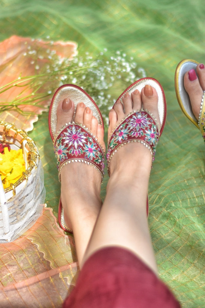 Embellished Chappals | Gulkaar - CHAPTER 13