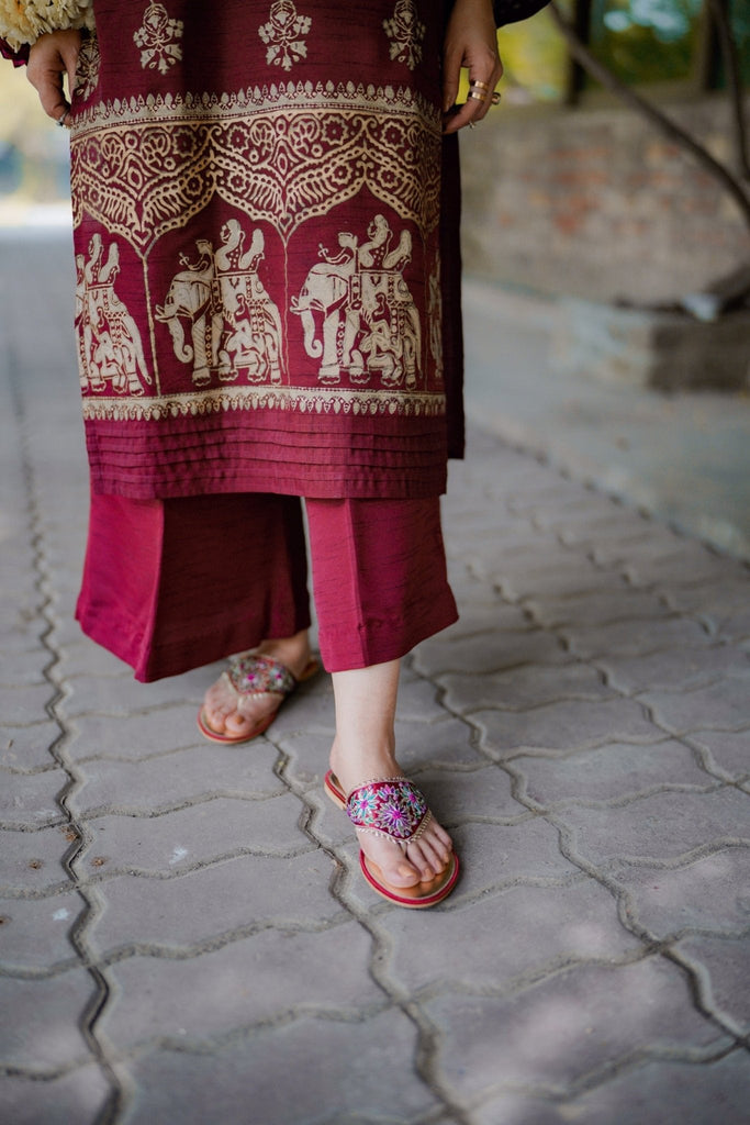 Embellished Chappals | Gulkaar - CHAPTER 13