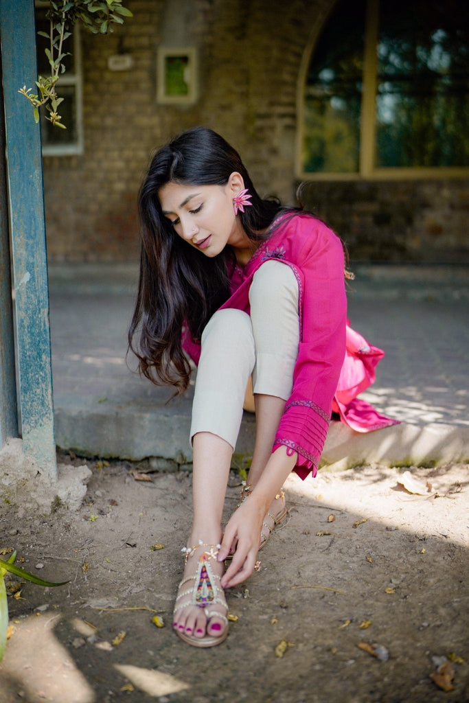 Fancy Goota Lace Chappals | Patta - CHAPTER 13